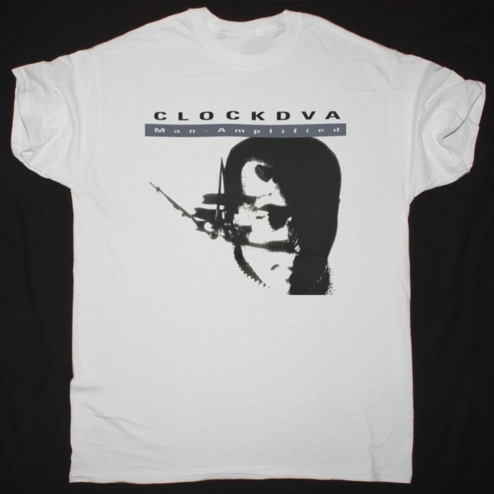 Clock Dva Man-Amplified New White T-Shirt